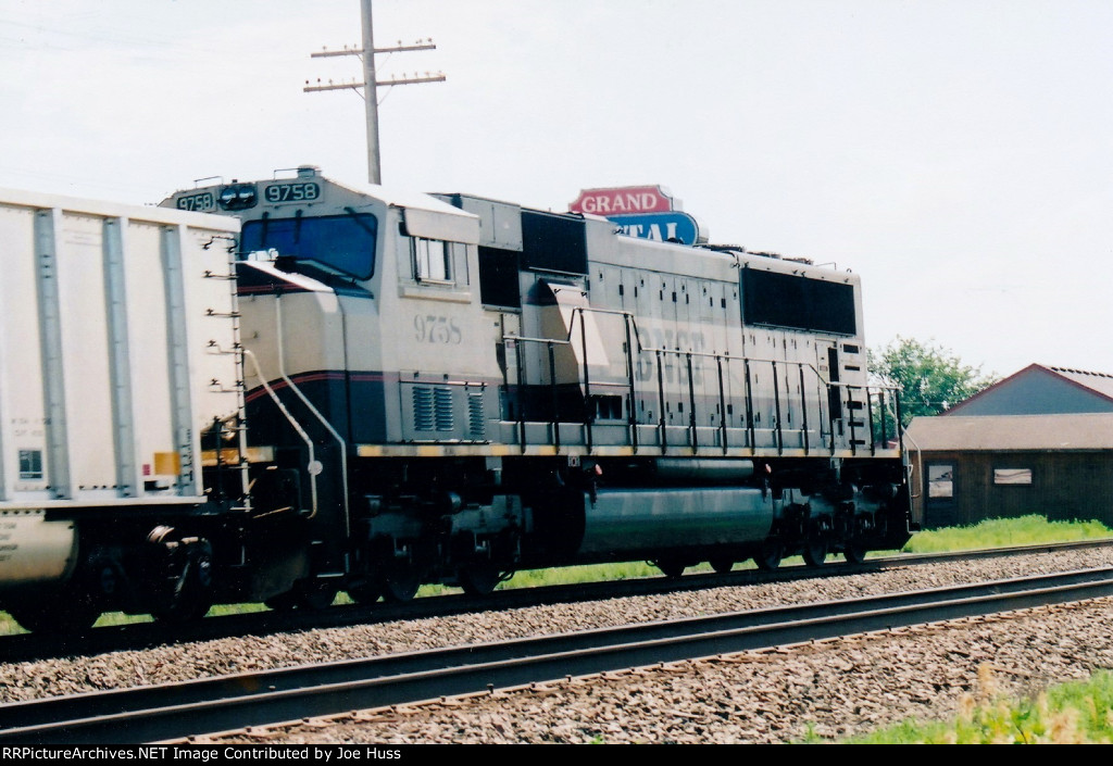 BNSF 9758 DPU